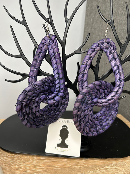 RAFFIA earrings