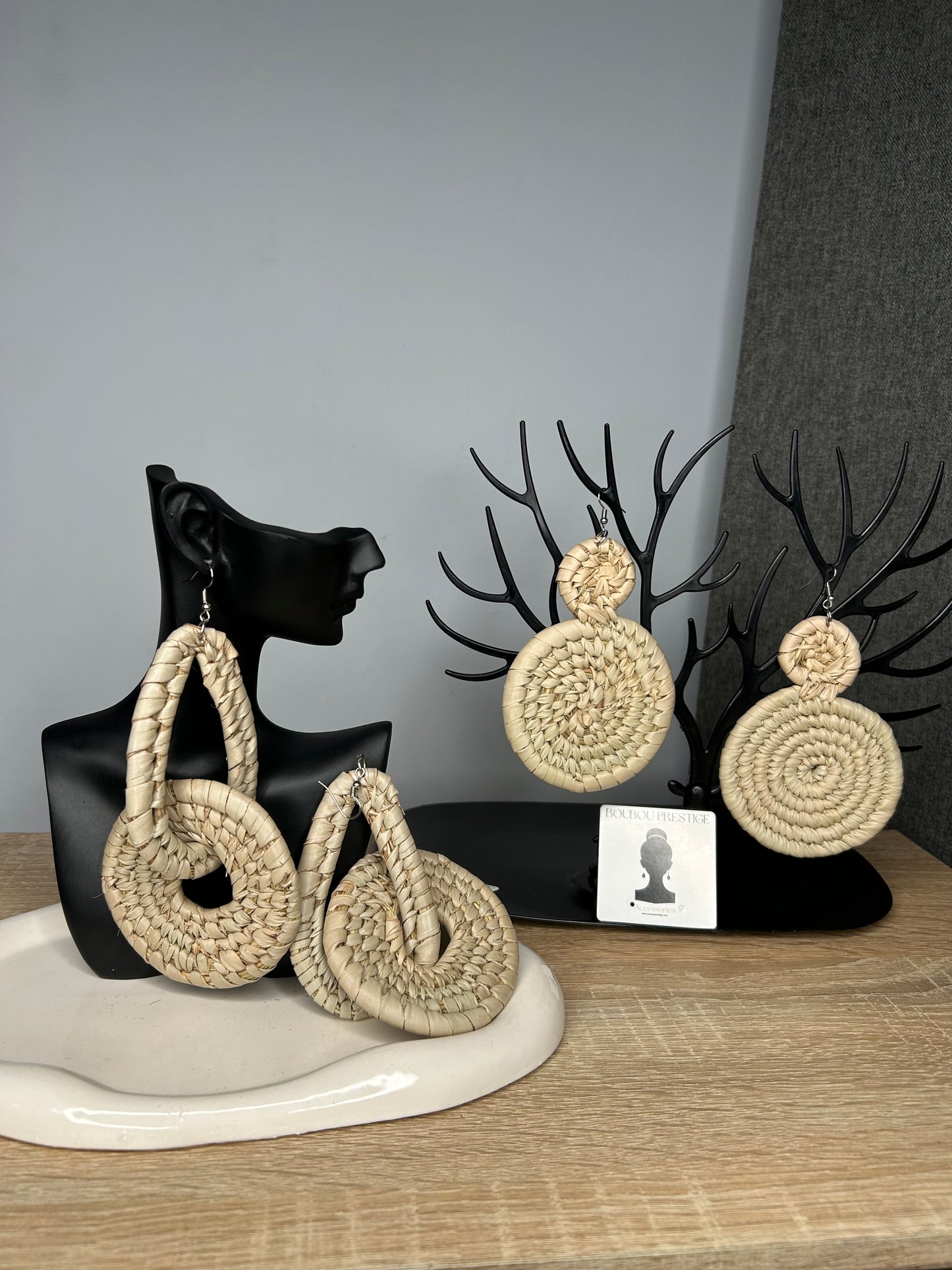 RAFFIA earrings