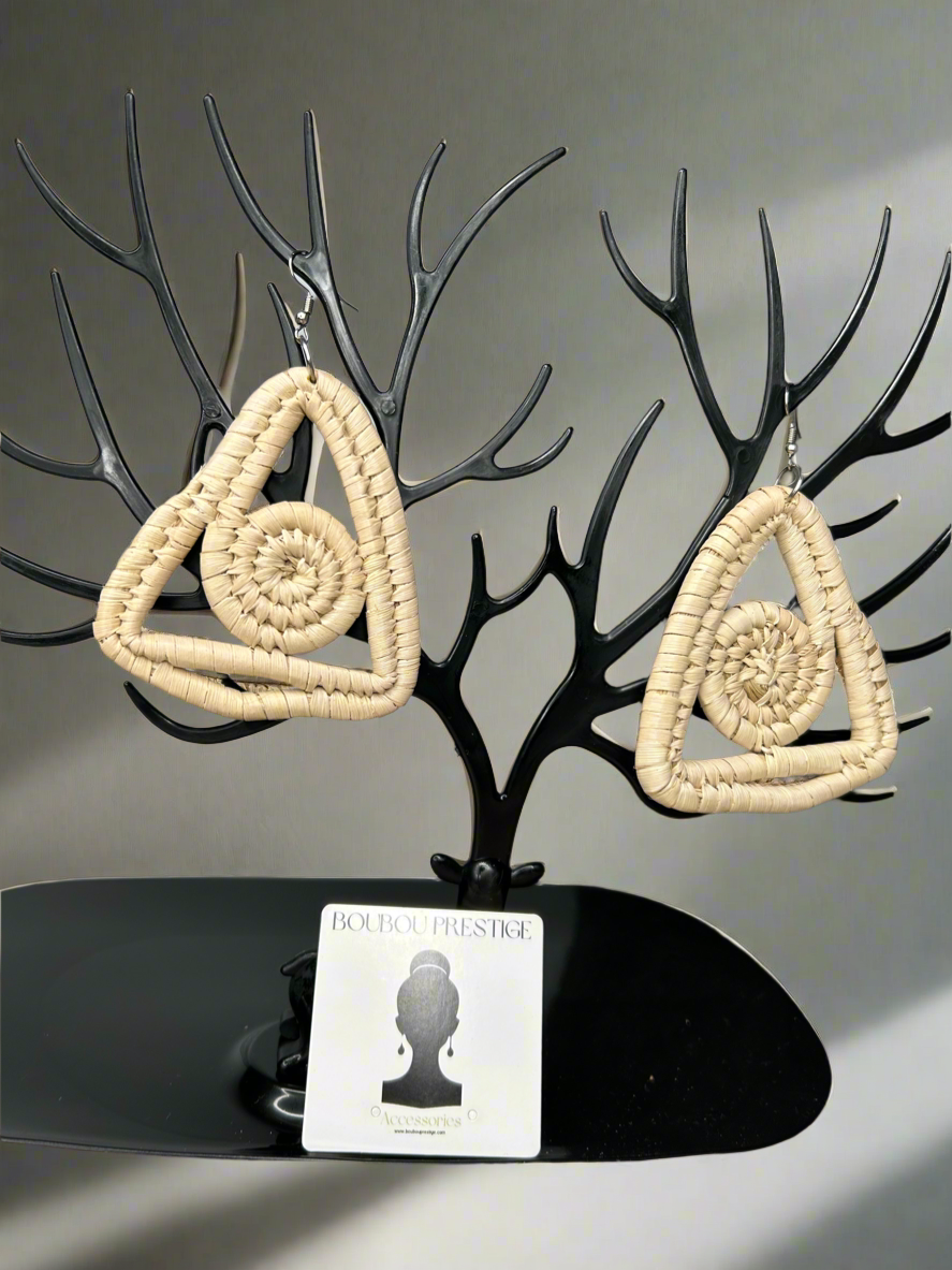 RAFFIA earrings