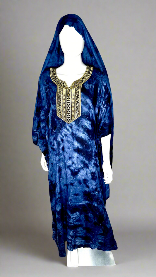 Baatii dress with large scarf