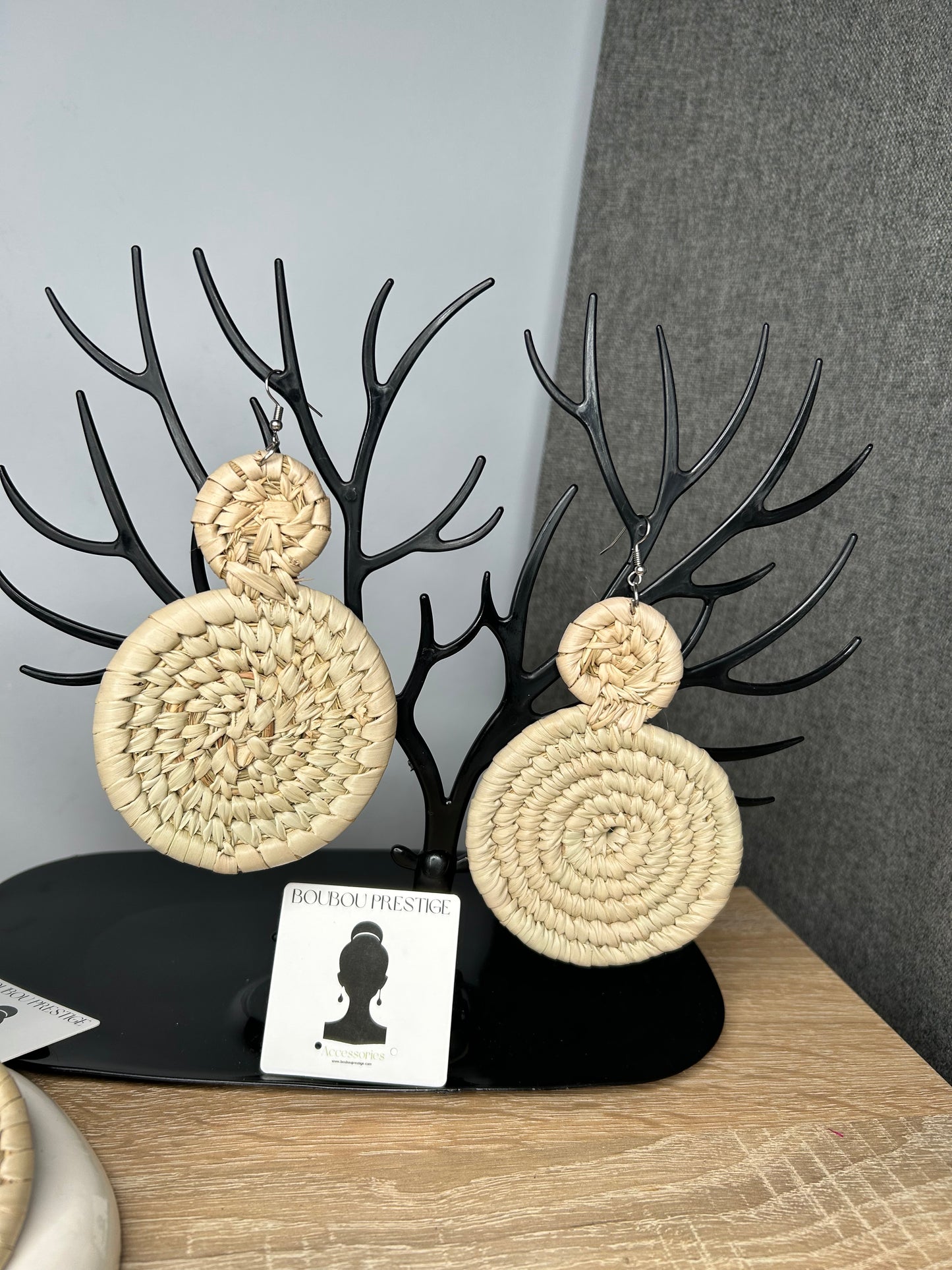 RAFFIA earrings