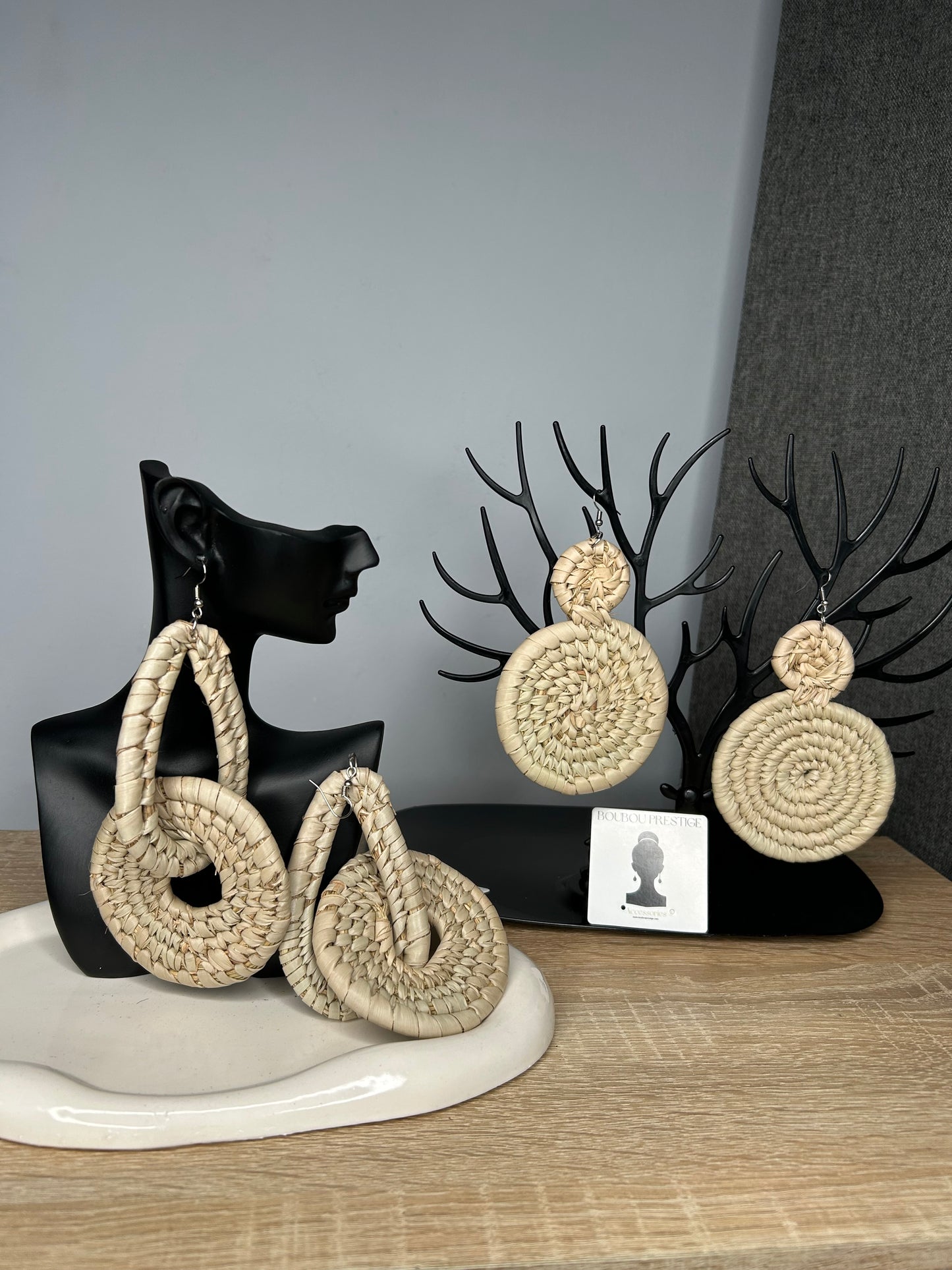 RAFFIA earrings