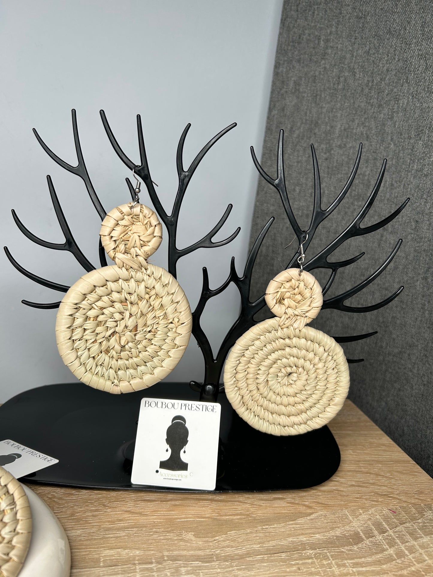 RAFFIA earrings