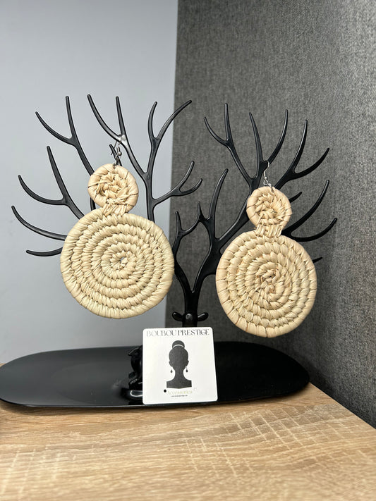 RAFFIA earrings