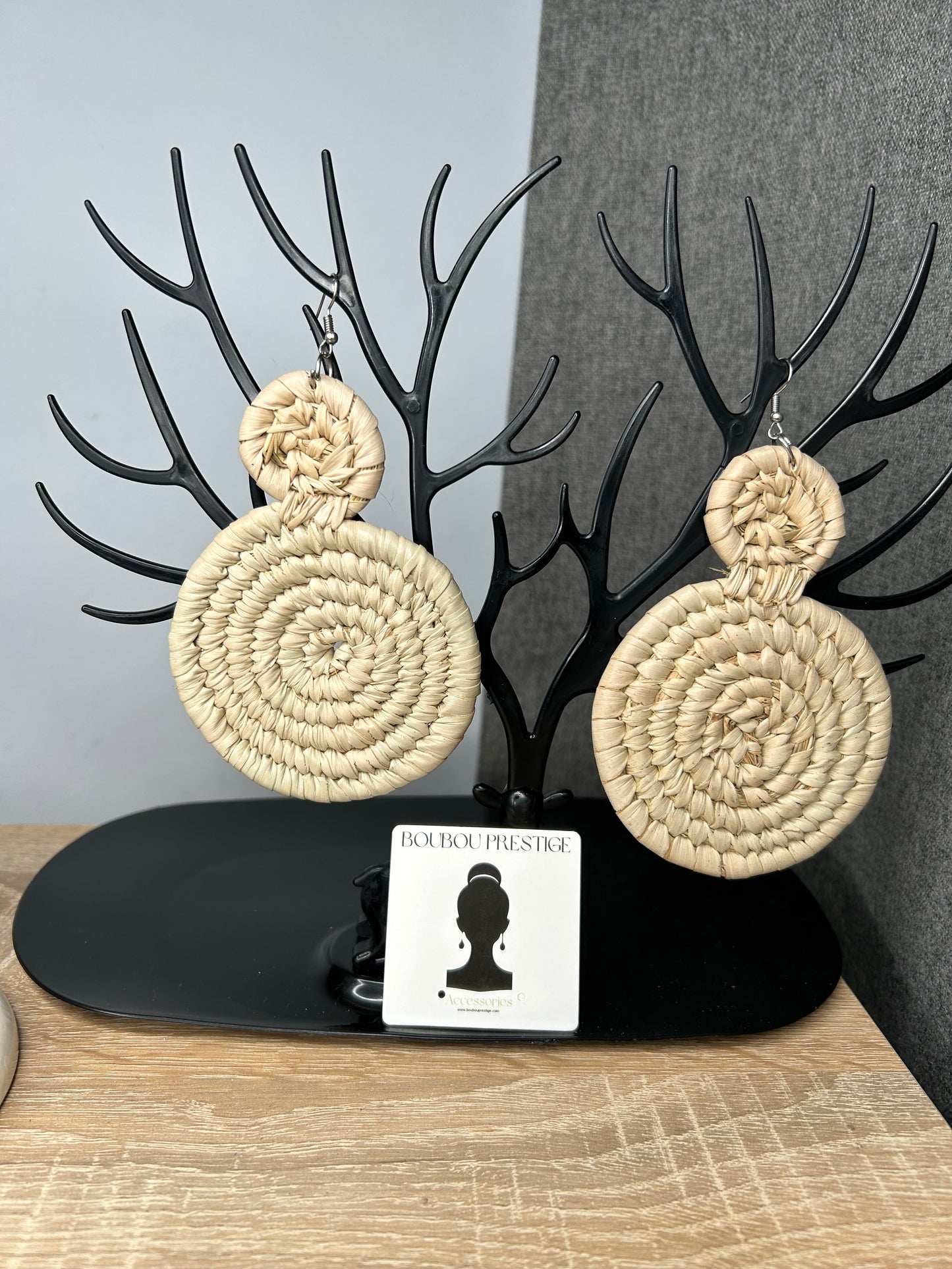 RAFFIA earrings