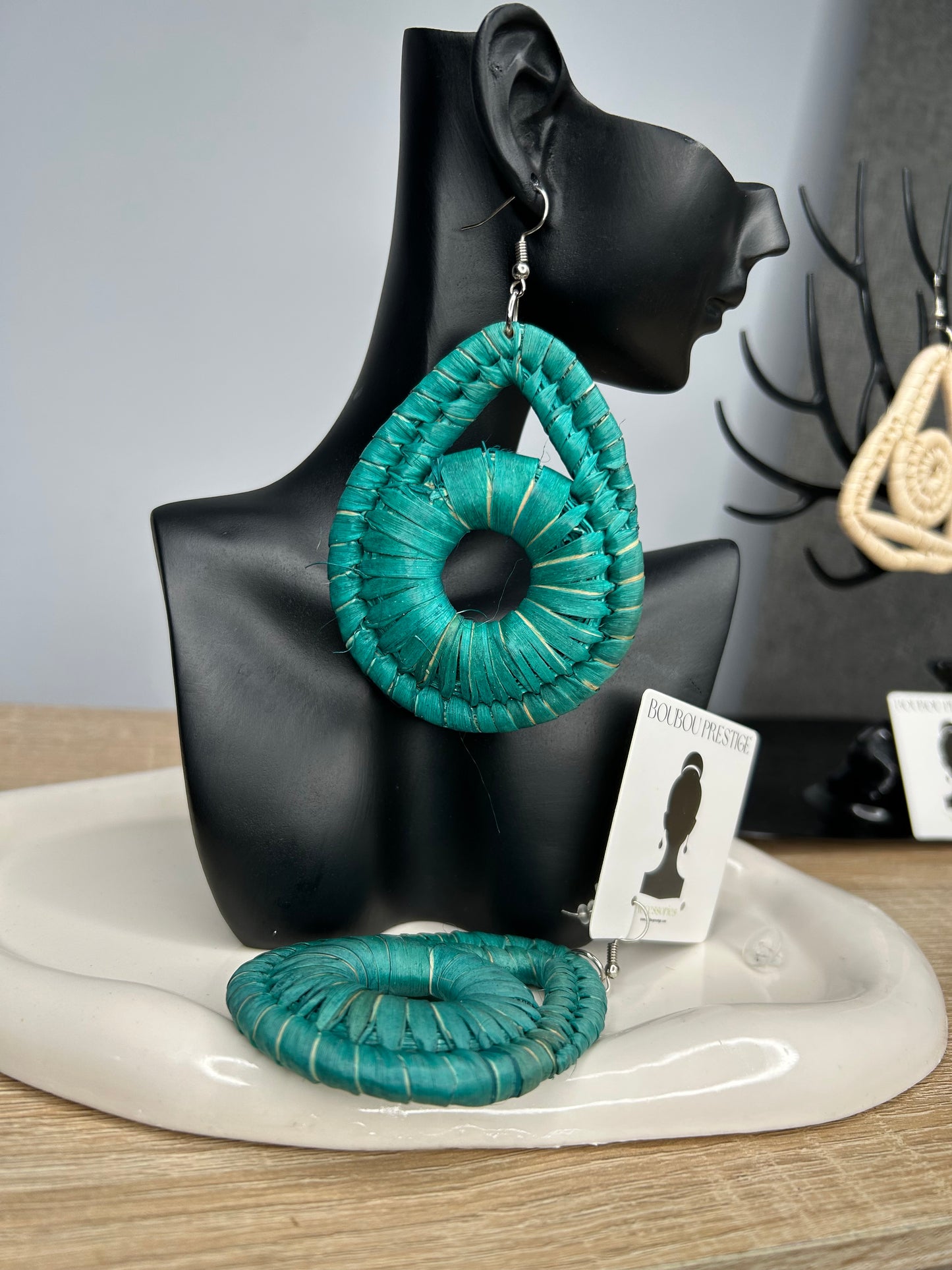 RAFFIA earrings